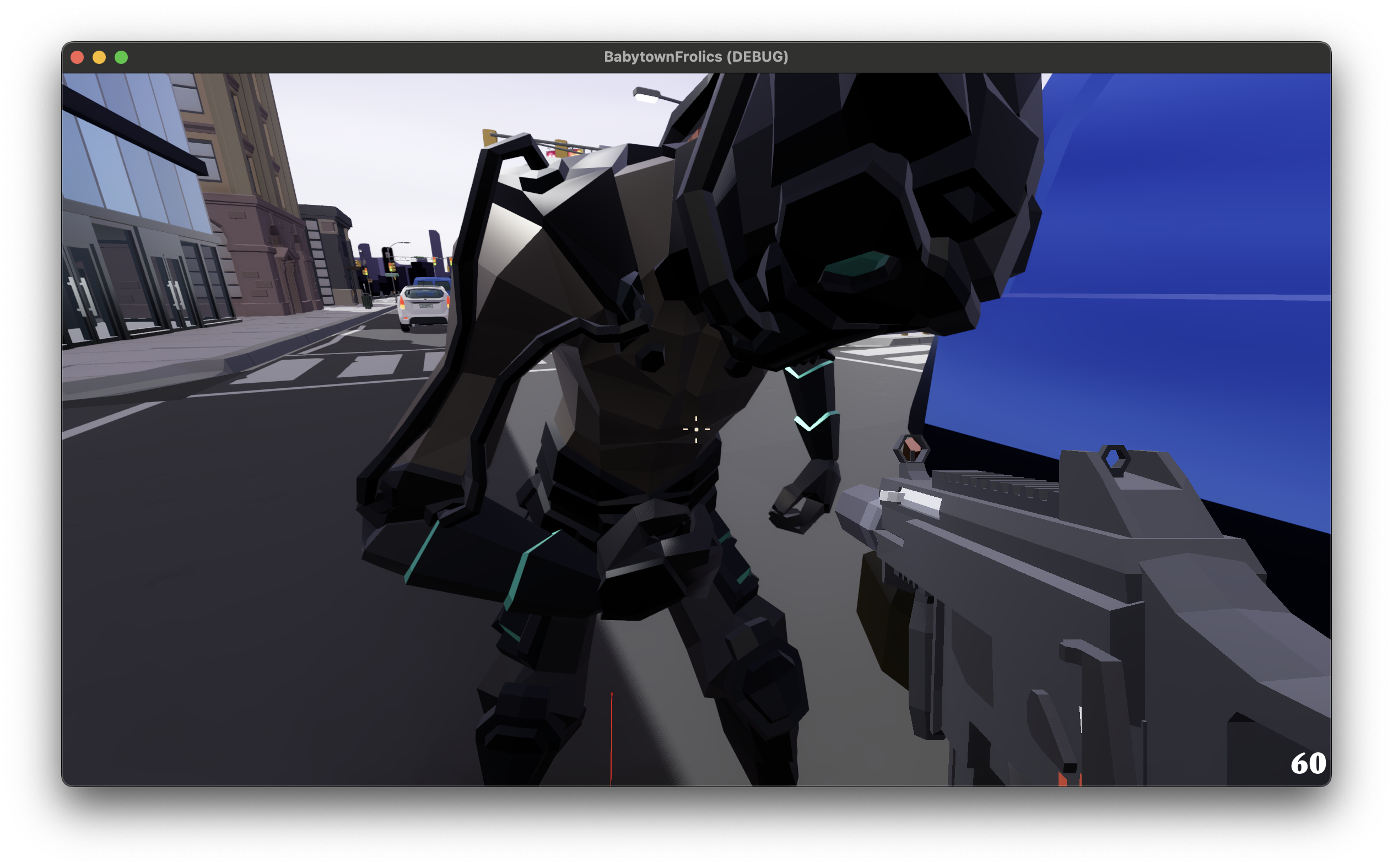 Enemy attack animation - contact